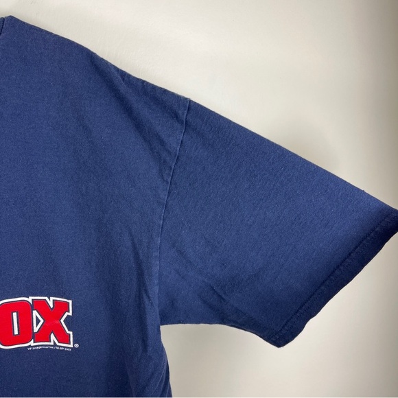 Vintage Y2Ks Boston Red Sox T Shirt Adult Size L MLB Go Red Sox Y2ks CSA - Picture 7 of 9